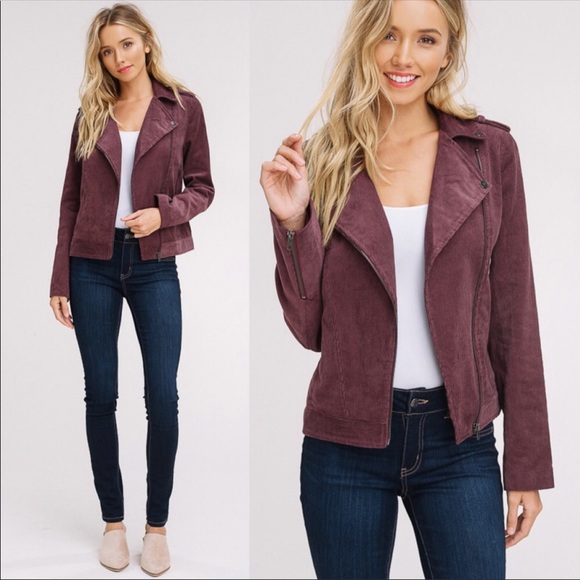 Aluna Levi Jackets & Blazers - 🆕❗️LAST ONE❗️ALUNA LEVI CORDUROY MOTO JACKET